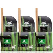 Kit 3 Aromatizador Perfume De Ambiente Banheiro Difusor De Aroma Bambu Flesh - Amazonia aromas