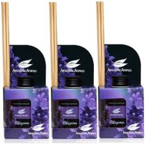 Kit 3 Aromatizador Perfume De Ambiente Difusor De Aroma Alfazema