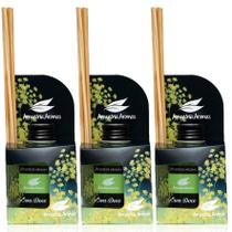 Kit 3 Aromatizador Perfume De Ambiente Difusor De Aroma Erva Doce