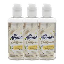 Kit 3 Aromatizante de Ambiente Chá Branco 140ml Mil Aromas
