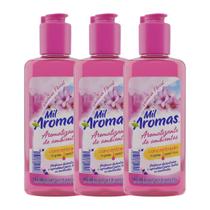 Kit 3 Aromatizante de Ambiente Floral 140ml Mil Aromas
