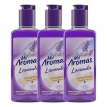 Kit 3 Aromatizante de Ambiente Lavanda 140ml Mil Aromas Kit 3 Aromatizante de Ambiente Lavanda 140ml Mil Aromas