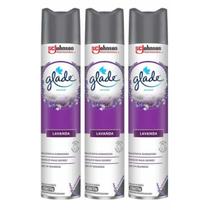 Kit 3 Aromatizante Glade Professional Lavanda 432ml 366g