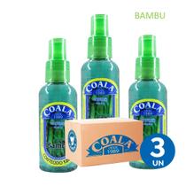 Kit 3 Aromatizante Odorizante Perfumado de Ambientes Home Spray Bambu Coala 120ml