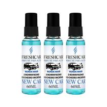 Kit 3 Aromatizante Spray automotivo Intenso 60ml - Lar Fresh Kit 3 Aromatizante Spray automotivo Intenso 60ml - Lar Fresh