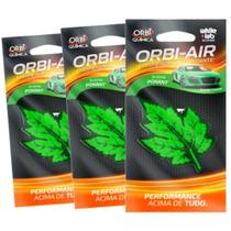 Kit 3 Aromatizantes Retrovisor Orbi Ponant: Transforme seu carro!