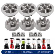 Kit 3 Arraste Copo e Motor p/ Liquid. Oster 610 Power 1400W Kit 3 Arraste Copo e Motor p/ Liquid. Oster 610 Power 1400W