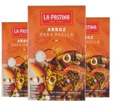 Kit 3 Arroz Para Paella La Pastina 1 Kg