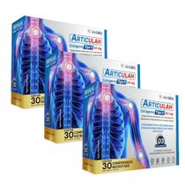 Kit 3 Articulah Colágeno Tipo II 40 mg e D3 3x30 comp IDNLabs