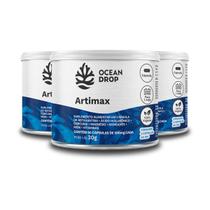 Kit 3 Artimax Ocean Drop Vegano 60 Cápsulas Kit 3 Artimax Ocean Drop Vegano 60 Cápsulas