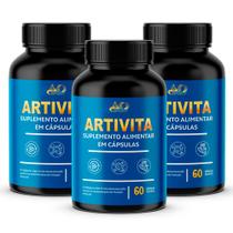 Kit 3 Artivita Original 60 Cápsulas - Colágeno Tipo II