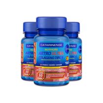 Kit 3 Artro Ultra Colágeno Tipo II 30 Catarinense Cápsulas Kit 3 Artro Ultra Colágeno Tipo II 30 Catarinense Cápsulas