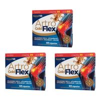 Kit 3 Artroflex Colágeno Tipo 2 E Vitaminas 60 Cápsulas - Goodvit