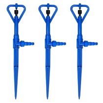 Kit 3 Aspersor P4 com Haste Irrigação Hortas Jardim Estufas Kit 3 Aspersor P4 com Haste Irrigação Hortas Jardim Estufas