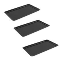 KIT 3 Assadeira Retangular Forno GN 52,5 x 32,0 x 2,2 TEFLONABC