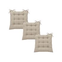 KIT 3 Assentos Almofadas Futon Cadeira Cheia Decorativa Sofá Poltrona Fita Para Amarrar 40x40cm KIT 3 Assentos Almofadas Futon Cadeira Cheia Decorativa Sofá Poltrona Fita Para Amarrar 40x40cm