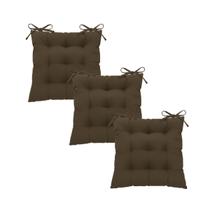 KIT 3 Assentos Almofadas Futon Cadeira Cheia Decorativa Sofá Poltrona Fita Para Amarrar 40x40cm KIT 3 Assentos Almofadas Futon Cadeira Cheia Decorativa Sofá Poltrona Fita Para Amarrar 40x40cm