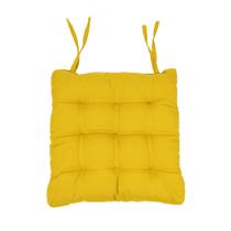 KIT 3 Assentos Almofadas Futon Cadeira Grande Cheia Decorativa Sofá Poltrona Cama Fita Para Amarrar 40x40cm