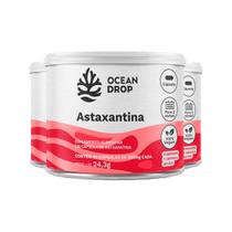 Kit 3 Astaxantina Ocean Drop 60 cápsulas Kit 3 Astaxantina Ocean Drop 60 cápsulas