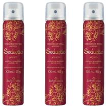 Kit 3 Atacado Desodorante Íntimo Feminino Sedução Sensual