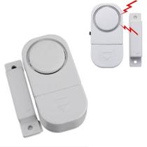 Kit 3 Aviso Sonoro Para Porta Aberta Com Bateria Sem Fio
