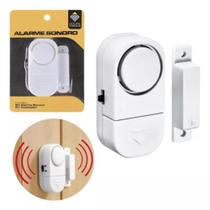 Kit 3 Aviso Sonoro Para Porta Aberta Com Bateria Sem Fio Kit 3 Aviso Sonoro Para Porta Aberta Com Bateria Sem Fio