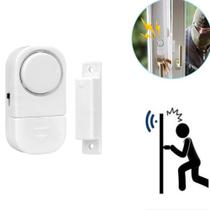 Kit 3 Aviso Sonoro Para Porta Aberta Com Bateria Sem Fio