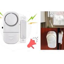 Kit 3 Aviso Sonoro Para Porta Aberta Com Bateria Sem Fio