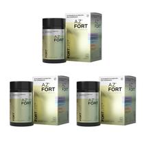 Kit 3 AZ Fort Polivitamínico 60 Comprimidos FORTLIFE