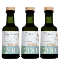 Kit 3 Azeite de Oliva Chileno Arbequina Las Doscientas Extravirgem 250ml