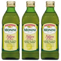 Kit 3 Azeite de Oliva Italiano Monini Extra Virgem 500ml
