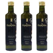 KIT 3 Azeites Capolivo Arbequina 500ml