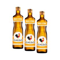 Kit 3 Azeites De Oliva Gallo Tipo Único Vidro 400ml