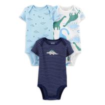 Kit 3 Babadores Carters Impermeável Três Camada Menino Menina Original