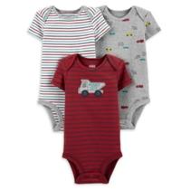 Kit 3 Babadores Carters Impermeável Três Camada Menino Menina Original