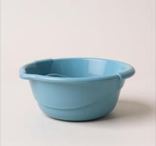 Kit 3 bacias 4 Litros em Plástico Coloridas Lavanderia Limpeza Roupas Cozinha