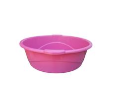 Kit 3 bacias rosa 6,5 litros pp