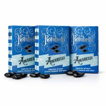 Kit 3 Bala de Alcaçuz c/ Anis Rombetti AMARELLI 60g