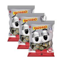 Kit 3 Bala Doce de Amendoim Dadinho Doce 90g - Dizioli