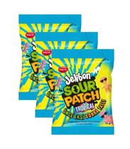 Kit 3 Bala edinha Sour Patch Kids Sabor Tropical 80G Kit 3 Bala edinha Sour Patch Kids Sabor Tropical 80G