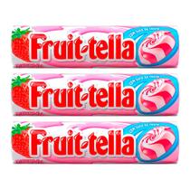 Kit 3 Bala Fruit-Tella 10 Unidades 41g
