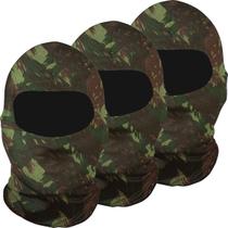 Kit 3 balaclavas balaclava touca toca ninja bandana UV50+