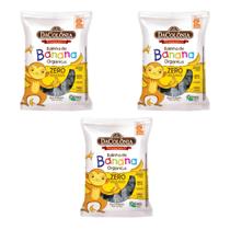 Kit 3 Balas de Banana Orgânica Zero Açúcar DaColônia 300g