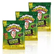 kit 3 BALAS WARHEADS EXTREME SOUR - 28G