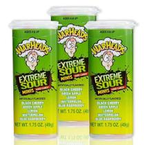 kit 3 BALAS WARHEADS EXTREME SOUR MINIS - 49G