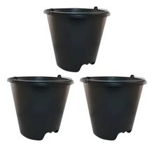 Kit 3 Balde Reforçado 12 Litros Com Alça De Plástico Profissional Kit 3 Balde Reforçado 12 Litros Com Alça De Plástico Profissional