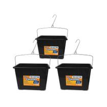 Kit 3 Baldes Caçambas de Pintura 11 litros - Castor