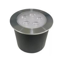 Kit 3 Balizador Led 3w Luminária Solo Piso Branco Frio