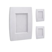 Kit 3 Balizador Pro 2W 4X2 3000K Bivolt Ip65 Opus
