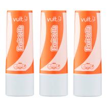 Kit 3 Balm Labial Fruittella Mix de Frutas Rosa Fruit Protetor Hidratante Lip Sabor Bala 3,5g Vult Kit 3 Balm Labial Fruittella Mix de Frutas Rosa Fruit Protetor Hidratante Lip Sabor Bala 3,5g Vult